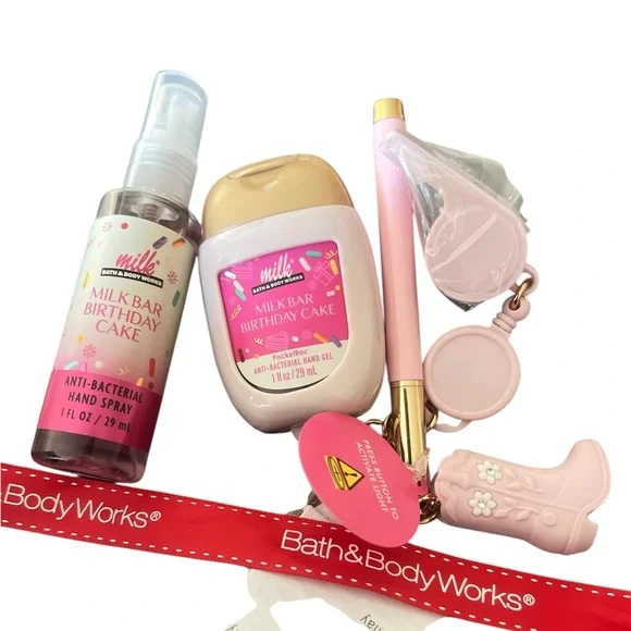 Bath & Body Works Milk Bar Birthday Cake Bundle - Picture 1 of 4